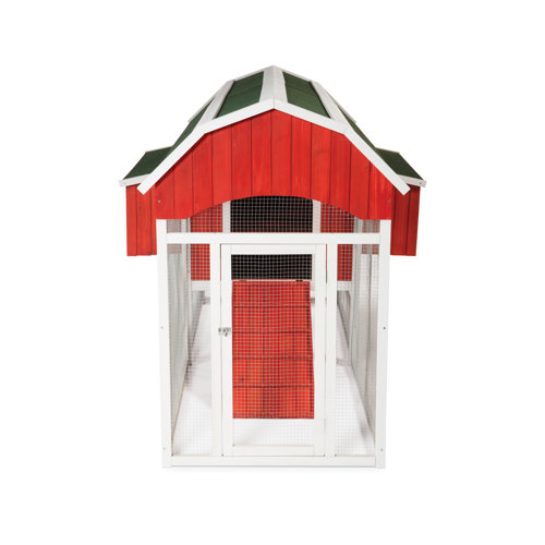 Archie & Oscar™ Hermione 33.93 Square Feet Chicken Coop with Chicken